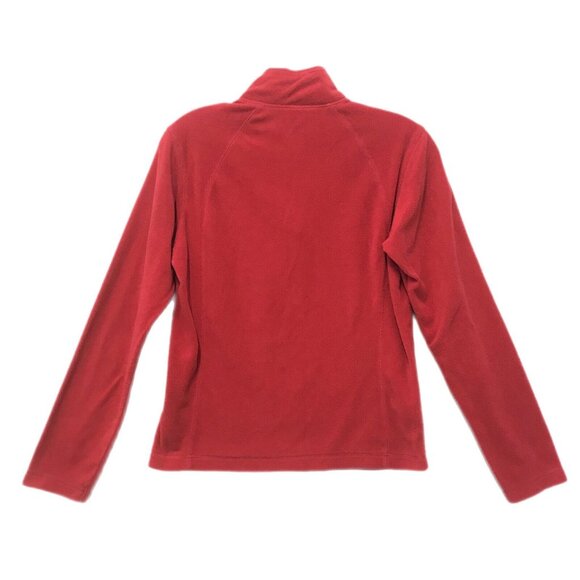 COLUMBIA Sweatshirt Pink Fleece 1/4 Zip Pullover Womens S Lightweight Hiking - Picture 2 of 8